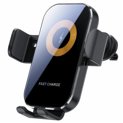 X12 Car Air Vent Touch Sensing Wireless Phone Charger Holder(Black) - Wireless Charging Pads by buy2fix | Online Shopping UK | buy2fix