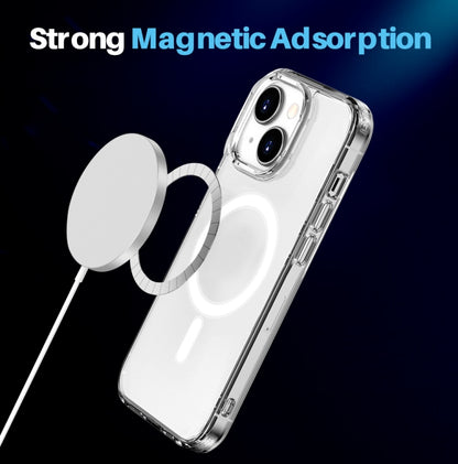 For iPhone 14 Plus NORTHJO 5 in 1 Magsafe Clear Phone Case with 2pcs Screen Film + 2pcs Rear Lens Film - iPhone 14 Plus Cases by NORTHJO | Online Shopping UK | buy2fix