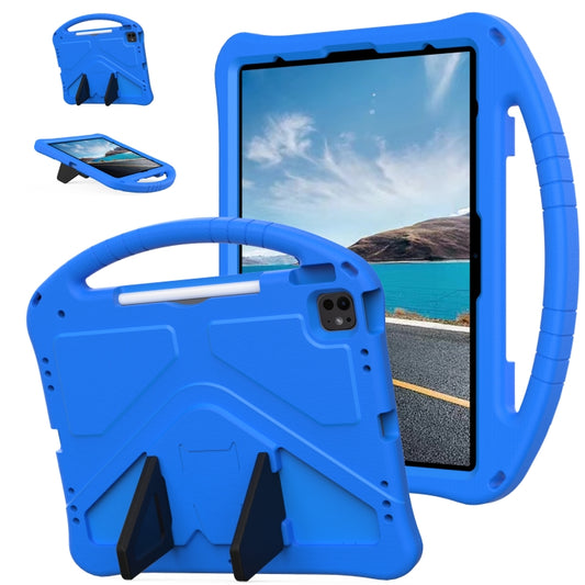 For iPad Pro 13 2024 EVA Shockproof Tablet Case with Holder(Blue) - iPad Pro 13 2024 Cases by buy2fix | Online Shopping UK | buy2fix