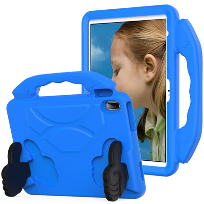 For iPad Air 11 2024 Children EVA Shockproof Tablet Case with Thumb Bracket(Blue) - iPad Air 11 2024 Cases by buy2fix | Online Shopping UK | buy2fix