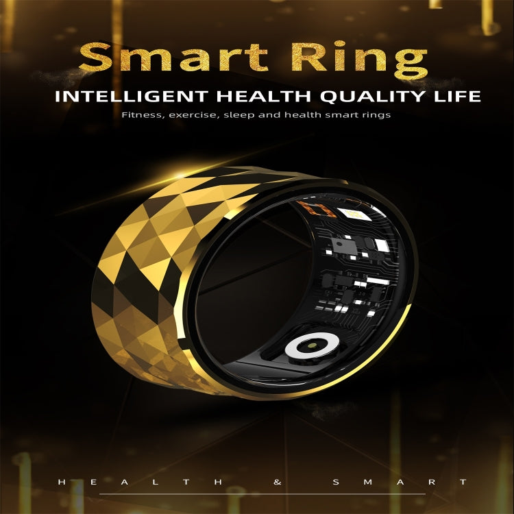 R12M SIZE 22 Smart Ring, Support Health Monitoring / Multiple Exercise Modes(Silver) - Smart Rings / Smart Telephones by buy2fix | Online Shopping UK | buy2fix