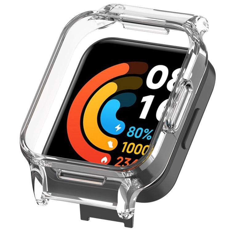 For Redmi Watch 4 Half Pack PC Watch Protective Case(Transparent) - Watch Cases by buy2fix | Online Shopping UK | buy2fix