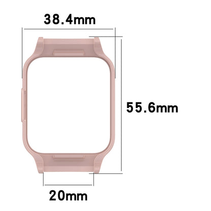 For Redmi Watch 3 Active Half Pack PC Watch Protective Case(Transparent) - Watch Cases by buy2fix | Online Shopping UK | buy2fix