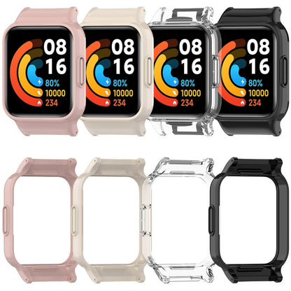 For Redmi Watch 3 Active Half Pack PC Watch Protective Case(Transparent) - Watch Cases by buy2fix | Online Shopping UK | buy2fix