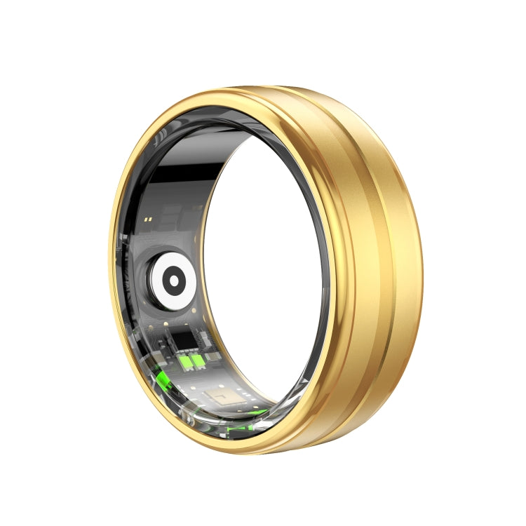 R06 SIZE 9 Smart Ring, Support Heart Rate / Blood Oxygen / Sleep Monitoring / Multiple Sports Modes(Gold) - Smart Rings / Smart Telephones by buy2fix | Online Shopping UK | buy2fix