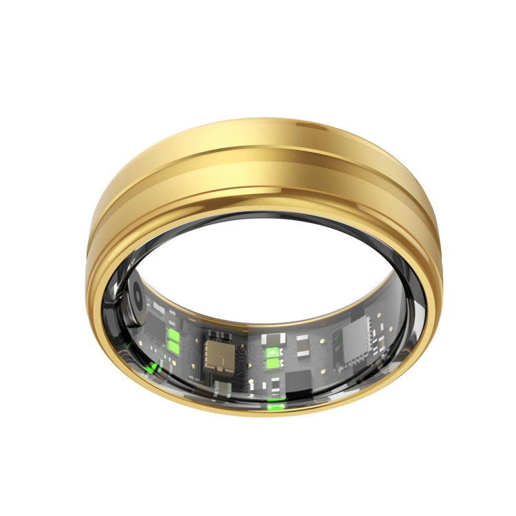 R06 SIZE 9 Smart Ring, Support Heart Rate / Blood Oxygen / Sleep Monitoring / Multiple Sports Modes(Gold) - Smart Rings / Smart Telephones by buy2fix | Online Shopping UK | buy2fix