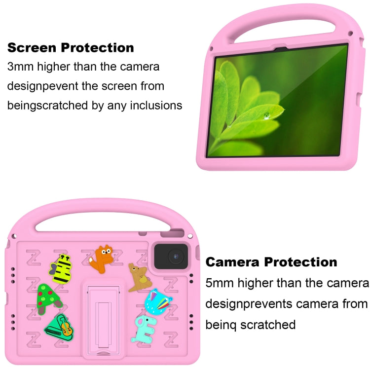 For Lenovo Tab M11 / Xiaoxin Pad 11 2024 Cartoon Sparrow EVA Shockproof Tablet Case(Pink) - Lenovo by buy2fix | Online Shopping UK | buy2fix