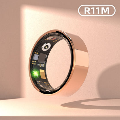 R11M SIZE 10 Smart Ring, Support Heart Rate / Blood Oxygen / Sleep / Multiple Sports Modes(Gold) - Smart Rings / Smart Telephones by buy2fix | Online Shopping UK | buy2fix