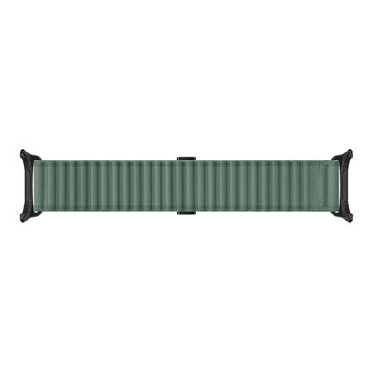 For Apple Watch Ultra 2 49mm Off Road Magnetic Buckle Braided Nylon Watch Band(Army Green) - Watch Bands by buy2fix | Online Shopping UK | buy2fix