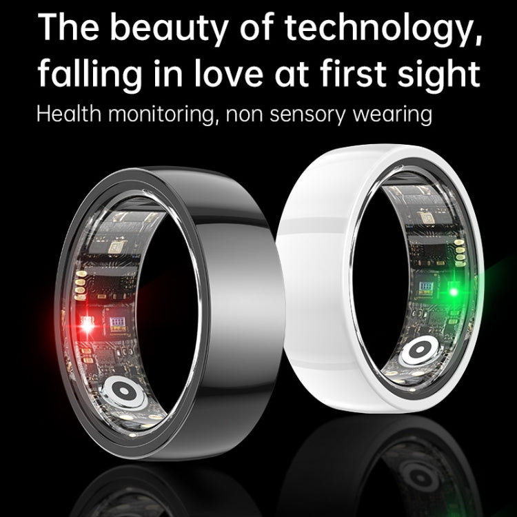 R1000 SIZE 13 Smart Ring, Support Heart Rate / Blood Oxygen / Sleep / Multiple Sports Modes(White) - Smart Rings / Smart Telephones by buy2fix | Online Shopping UK | buy2fix