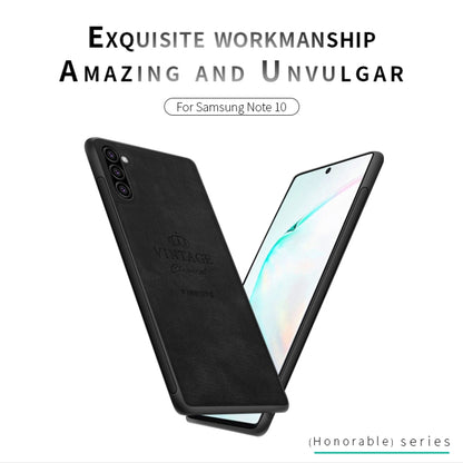 PINWUYO Shockproof Waterproof Full Coverage PC + TPU + Skin Protective Case  for Galaxy Note10(Black) - Galaxy Phone Cases by PINWUYO | Online Shopping UK | buy2fix