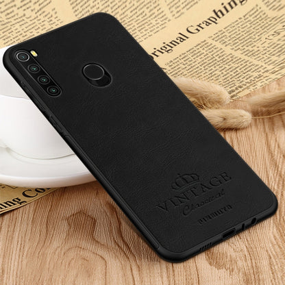 For Xiaomi RedMi Note 8 PINWUYO Pin Rui Series Classical Leather, PC + TPU + PU Leather Waterproof And Anti-fall All-inclusive Protective Shell(Black) - Xiaomi Cases by PINWUYO | Online Shopping UK | buy2fix