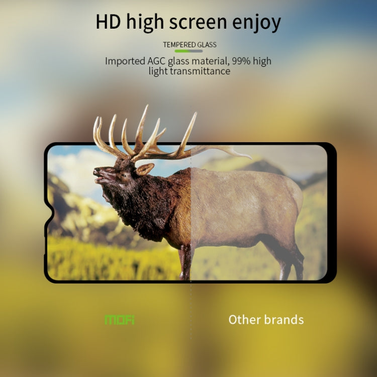 For Xiaomi RedMi 8A MOFI 9H 2.5D Full Screen Tempered Glass Film(Black) -  by MOFI | Online Shopping UK | buy2fix
