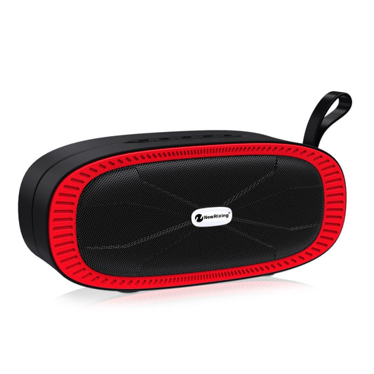 New Rixing NR4022 Portable Stereo Surround Soundbar Bluetooth Speaker with Microphone, Support TF Card FM(Red) - Desktop Speaker by NewRixing | Online Shopping UK | buy2fix