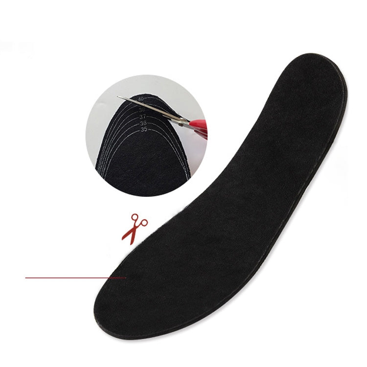 Smart Temperature-controlled Electric Insole Warm Foot Graphene Heating Insole Warm Foot Artifact Warm Foot Treasure, EU Plug, Size:39(Black for Women) - Shoes Care by buy2fix | Online Shopping UK | buy2fix