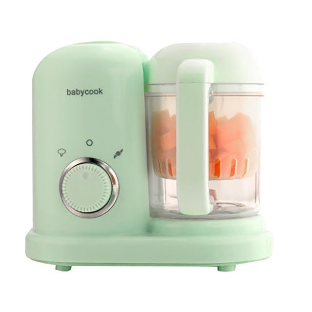 Multifunction Baby Food Cooking Maker Steamer Mixing Grinder Food Supplementary Machine EU Plug(Green) - Stirrer & Squeezer by buy2fix | Online Shopping UK | buy2fix