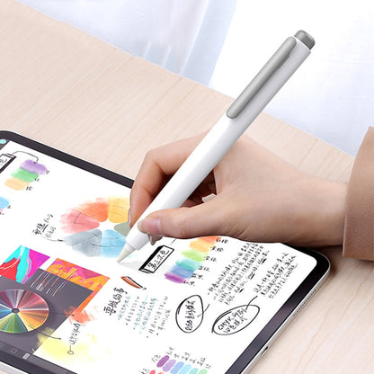 Automatic Retractable Stylus Pen Case For Apple Pencil 2(White) - Pencil Accessories by buy2fix | Online Shopping UK | buy2fix