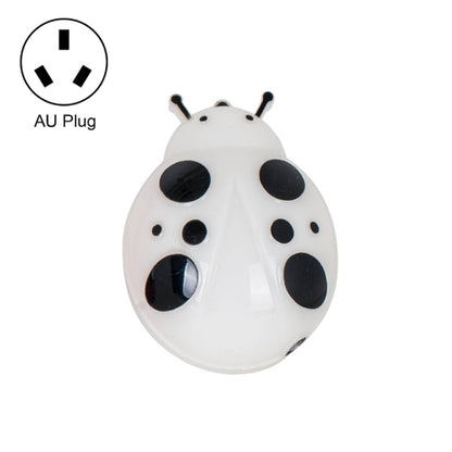 A62 Beetle Shape LED Night Light Plug-in Intelligent Light Control Sensor Light, Plug:AU Plug(White) - Sensor LED Lights by buy2fix | Online Shopping UK | buy2fix