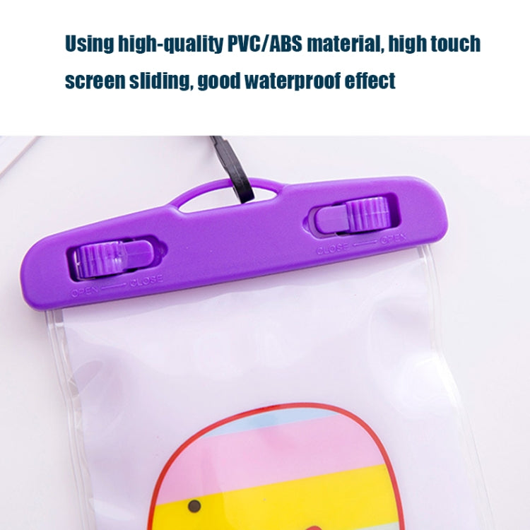 10 PCS Large Outdoor Photo Transparent Waterproof Cartoon Mobile Phone Bag, Style:Little Cat - Waterproof Bag by buy2fix | Online Shopping UK | buy2fix