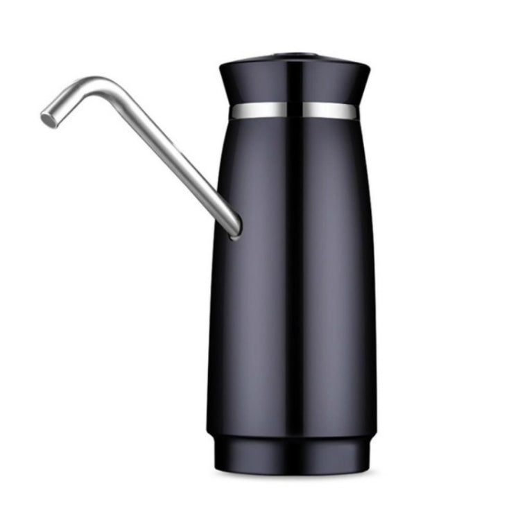 Stainless Steel Automatic Electric Portable Water Pump Dispenser Water Feeder Gallon Drinking Bottle Switch(Black) - Drinking Tools by buy2fix | Online Shopping UK | buy2fix