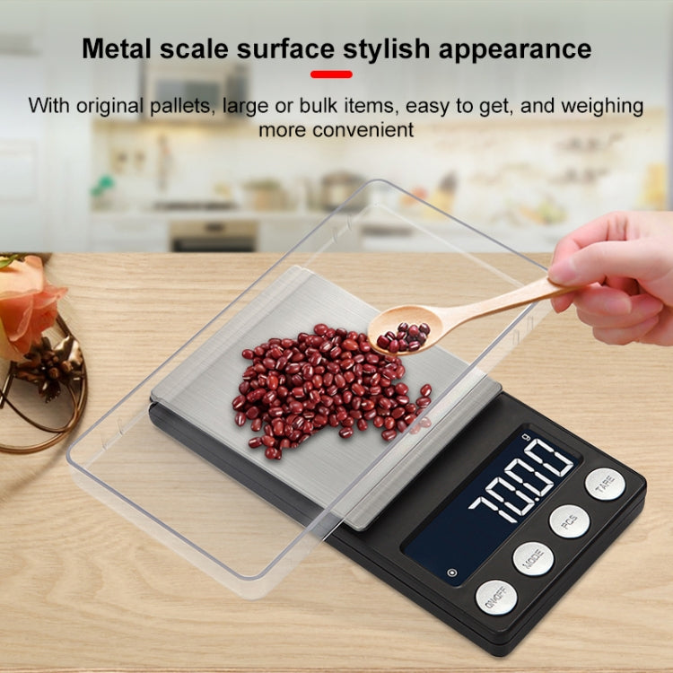 High-Precision Electronic Scale Mini Portable Jewellery Medicine Scale, Style:100g/0.01g - Jewelry Scales by buy2fix | Online Shopping UK | buy2fix