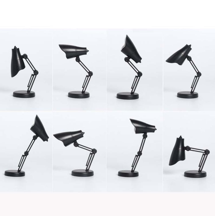 3 PCS Mini LED Desk Lamp Folding Portable Night Light Magnetic Eye Protection Desk Lamp(LD01-Black) - Desk Lamps by buy2fix | Online Shopping UK | buy2fix