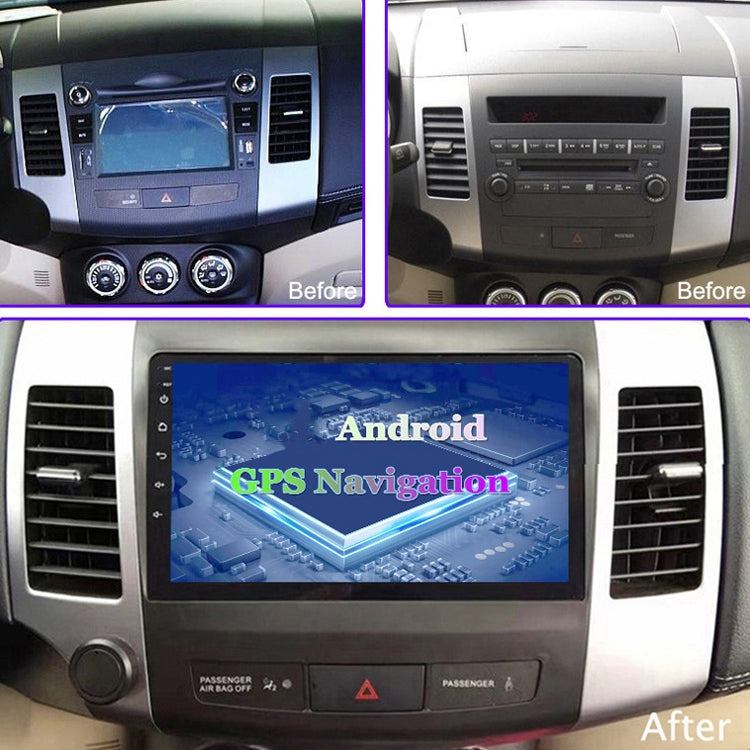 2G+32G HD Car GPS Navigation Integrated Machine Car Navigation Applicable For Mitsubishi Outlander 2006-2012 - Car DVD by buy2fix | Online Shopping UK | buy2fix