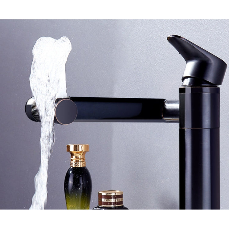 Universal Swivel Faucet Bathroom Hot & Cold Dual-Out Mode Faucet, Specification: Short HT-805065 - Faucets & Accessories by buy2fix | Online Shopping UK | buy2fix