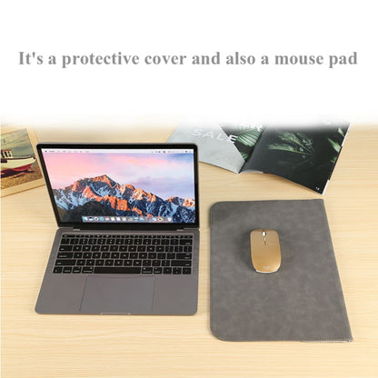 Horizontal Sheep Leather Laptop Bag For Macbook  12 Inch A1534(Liner Bag + Power Supply Bag  Fruit Green) - Protective Bags by buy2fix | Online Shopping UK | buy2fix