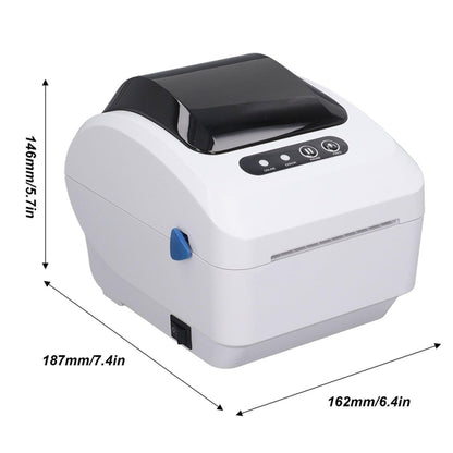 Xprinter XP-320B 80mm Thermal Barcode Supermarket Cashier Label Printer, Spec: USB(EU Plug) - Printer by Xprinter | Online Shopping UK | buy2fix