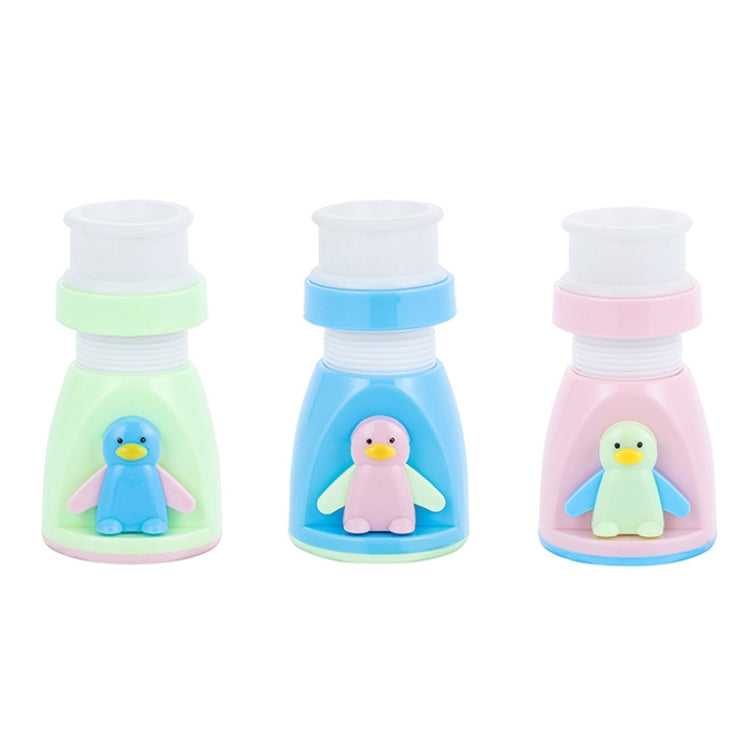 3 PCS Kitchen Penguin Cartoon Faucet Splash-Proof Shower Sprinkler Household Tap Water Extender Universal Water-Saving Filter(Pink) - Faucets & Accessories by buy2fix | Online Shopping UK | buy2fix