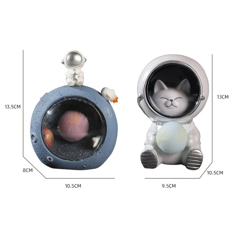 W1153 Resin Planet Night Light Home Decorations, Style: Bear Astronaut - Night Lights by buy2fix | Online Shopping UK | buy2fix