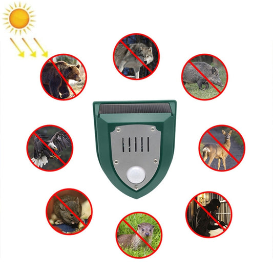 N911M Solar Rouse Alarm Lamp Infrared Induction Animal Drive - Outdoor Insect Repellent by buy2fix | Online Shopping UK | buy2fix