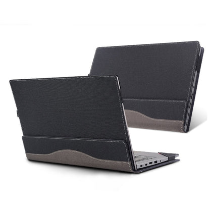 Laptop Leather Anti-Fall Protective Case For HP Envy 13-AQ Ad Ah(Dark Gray) - 13.3 inch by buy2fix | Online Shopping UK | buy2fix