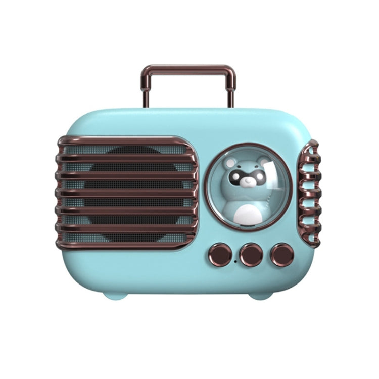 DW09 HD Sound Quality Portable USB Luggage Bluetooth Speaker(Light Blue) - Desktop Speaker by buy2fix | Online Shopping UK | buy2fix