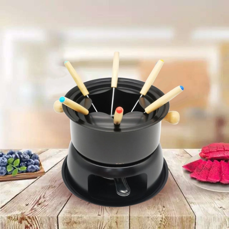 Home Heating Alcohol Pot Cheese Chocolate Ice Cream Fondue - Cooking Tools by buy2fix | Online Shopping UK | buy2fix