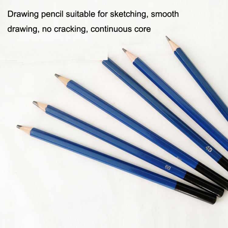 51pcs/set Sketch Color Pencil Set Art Student Drawing Kit - Art Supplies by buy2fix | Online Shopping UK | buy2fix