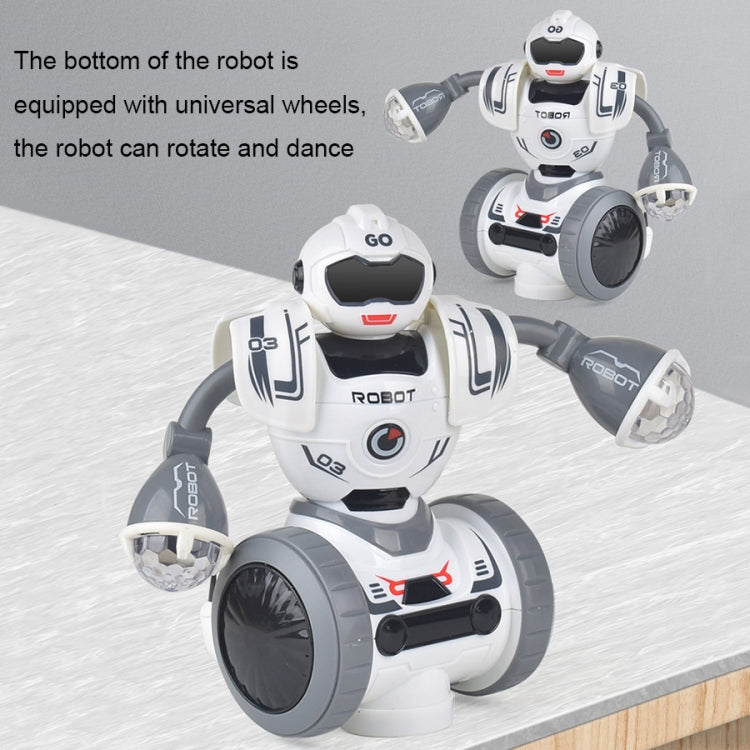 Intelligent Early Education Sound and Light Mechanical Robot Toys, Color: 4 Green - RC Robots by buy2fix | Online Shopping UK | buy2fix