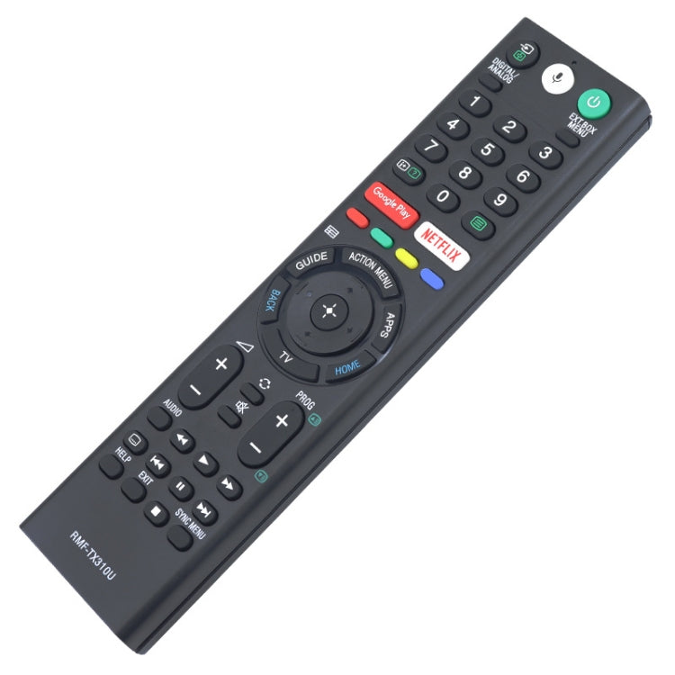 RMF-TX310U For Sony 4K Ultra HD Smart LED TV Voice Remote Control Replacement(Black) - TV by buy2fix | Online Shopping UK | buy2fix