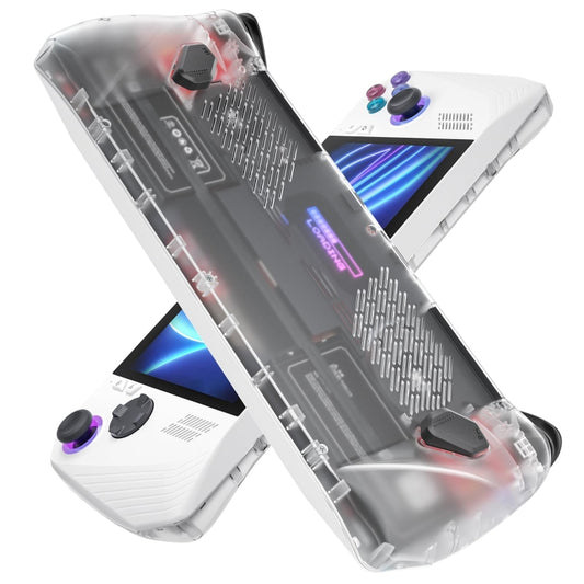 For ASUS ROG Ally Game Console JSAUX  RGB Transparent Back Plate With Tool - Pocket Console by JSAUX | Online Shopping UK | buy2fix