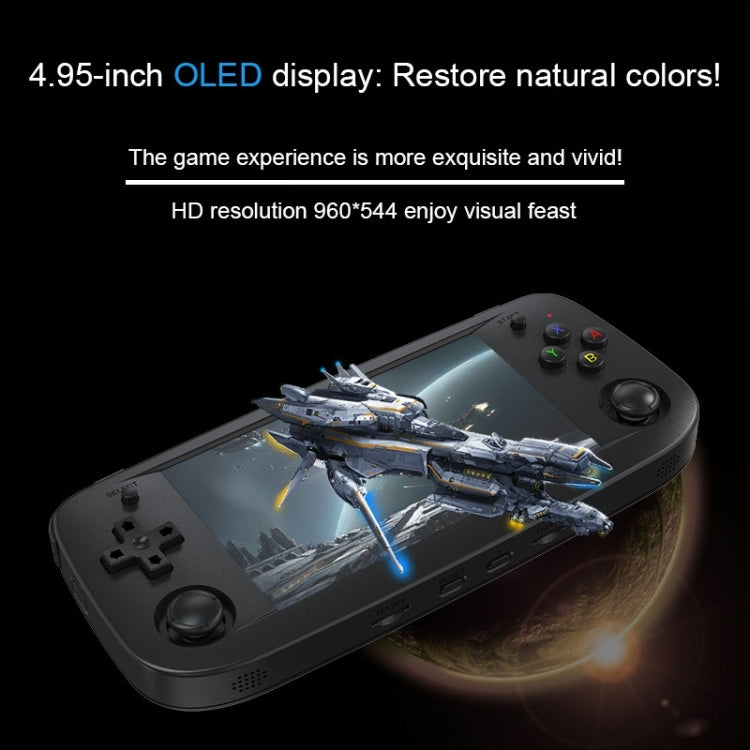 ANBERNIC RG503 4.95-Inch OLED Screen 960 X 544 Open Source Handheld Retro Game Console 16G+64G 20000 Games(Gray) - Pocket Console by ANBERNIC | Online Shopping UK | buy2fix