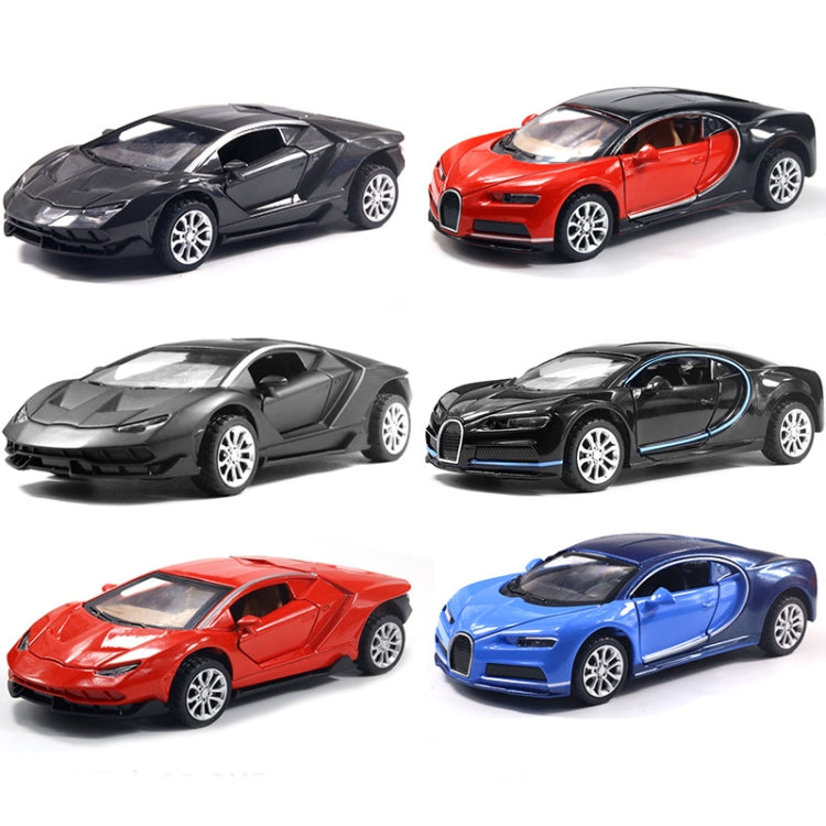 1:36 Simulation Alloy Sports Car Model Children Toy Car Baking Cake Decorative Ornament(Red) - Model Toys by buy2fix | Online Shopping UK | buy2fix