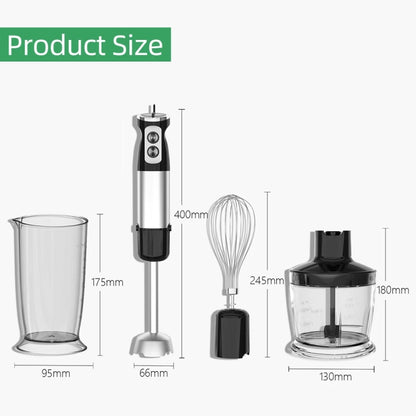 5-in-1 600W Multifunctional  Electric Blender Stainless Steel Food Cooking Stick UK Plug - Stirrer & Squeezer by buy2fix | Online Shopping UK | buy2fix