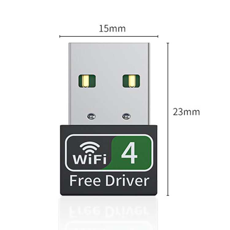 JINGHUA 600M Dual-Band Wireless Network Card Computer External 2.4G/5G USB WiFi Receiver Transmitter - USB Network Adapter by JINGHUA | Online Shopping UK | buy2fix