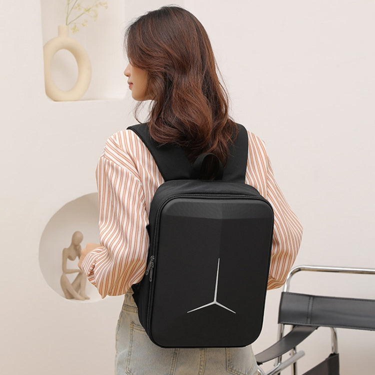 For DJI  Mini 4 PRO Backpack EVA Hard Shell Storage Bag(Black) - Backpacks & Bags by buy2fix | Online Shopping UK | buy2fix