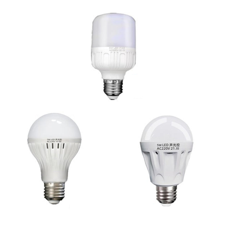 E27 LED Sound/Light Control Bulb Stair Corridor Human Body Sensor Light, Power: 9W(Premium) - LED Blubs & Tubes by buy2fix | Online Shopping UK | buy2fix