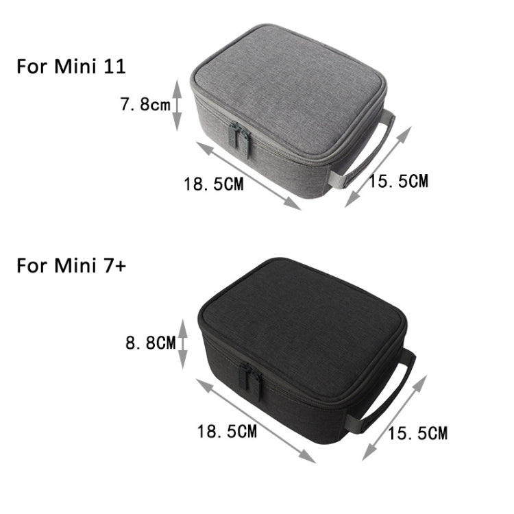 For Fujifilm Instax Mini 7+  VFIKE Camera Storage Bag Handbag Gray - Leather Bag by VFIKE | Online Shopping UK | buy2fix