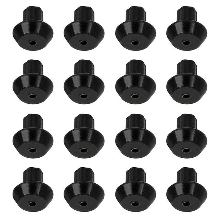 16pcs /Pack WB2K101 Rubber Feet for GE Kenmore Burner Grate Replaces WB02T10461 AP2622260(Black) - Kitchen Machine Accessories & Parts by buy2fix | Online Shopping UK | buy2fix