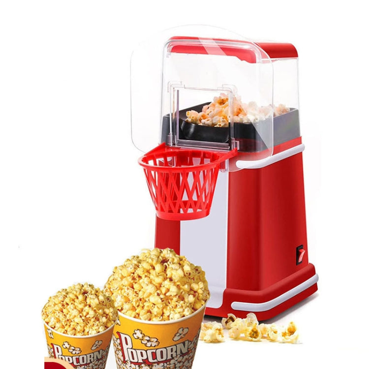 1200W Basket Popcorn Machine Electric Automatic Corn Popper 220V EU Plug - Popcorn Machiner by buy2fix | Online Shopping UK | buy2fix