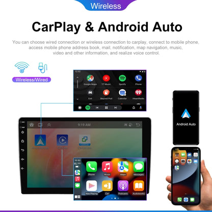 10.1 inch 6+128G Android Universal HD Large Screen Car Bluetooth Player Android GPS Navigation Integrated Machine(Standard) - Car MP3 & MP4 & MP5 by buy2fix | Online Shopping UK | buy2fix